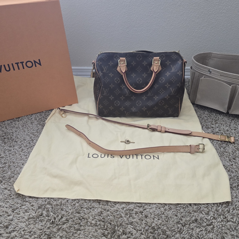 Louis Vuitton Monogram Speedy 30 Boundelier